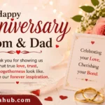 Anniversary Wishes for Parents