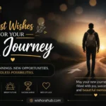 best wishes for new journey