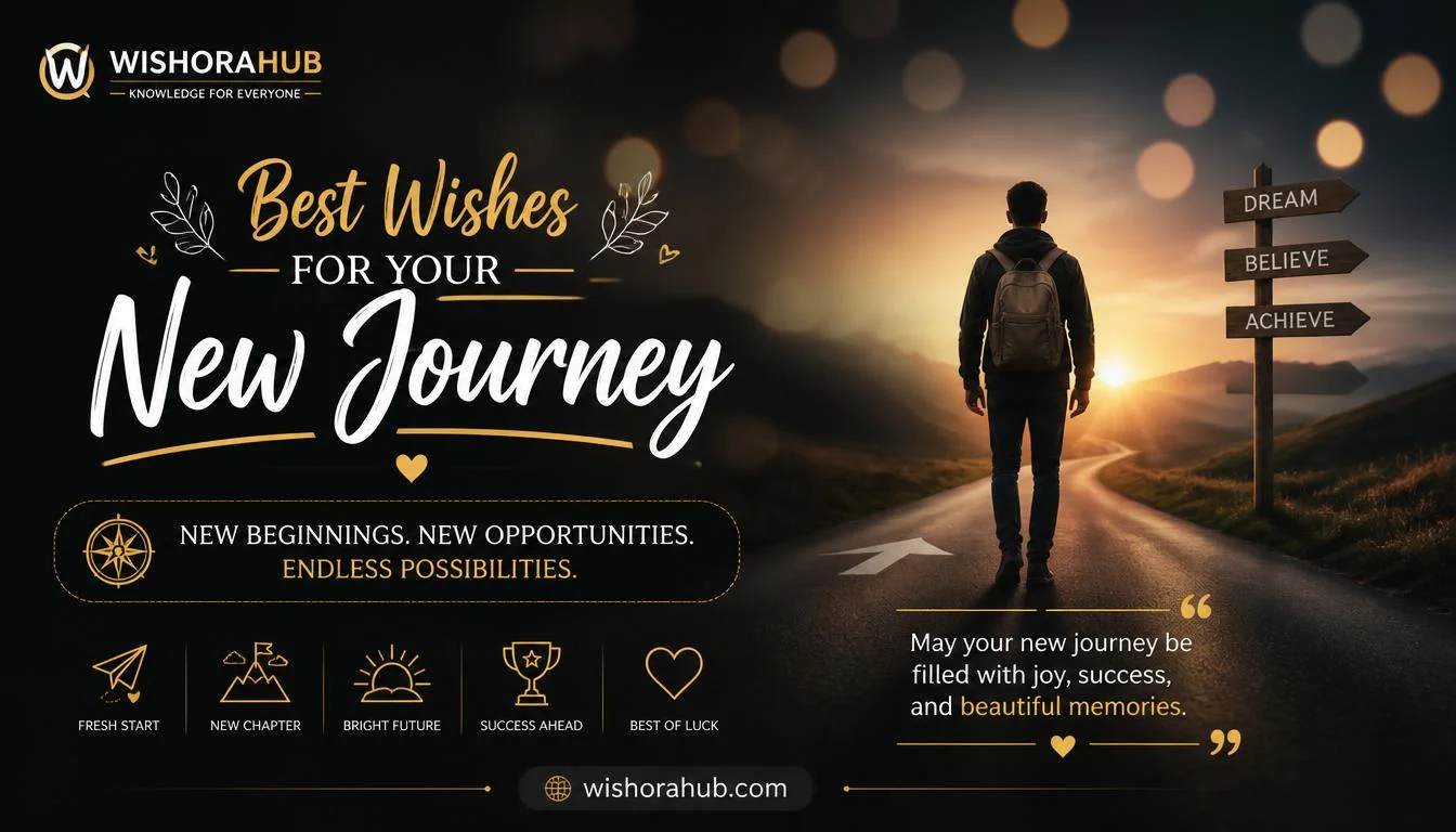 best wishes for new journey