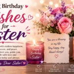 blessing birthday wishes for sister