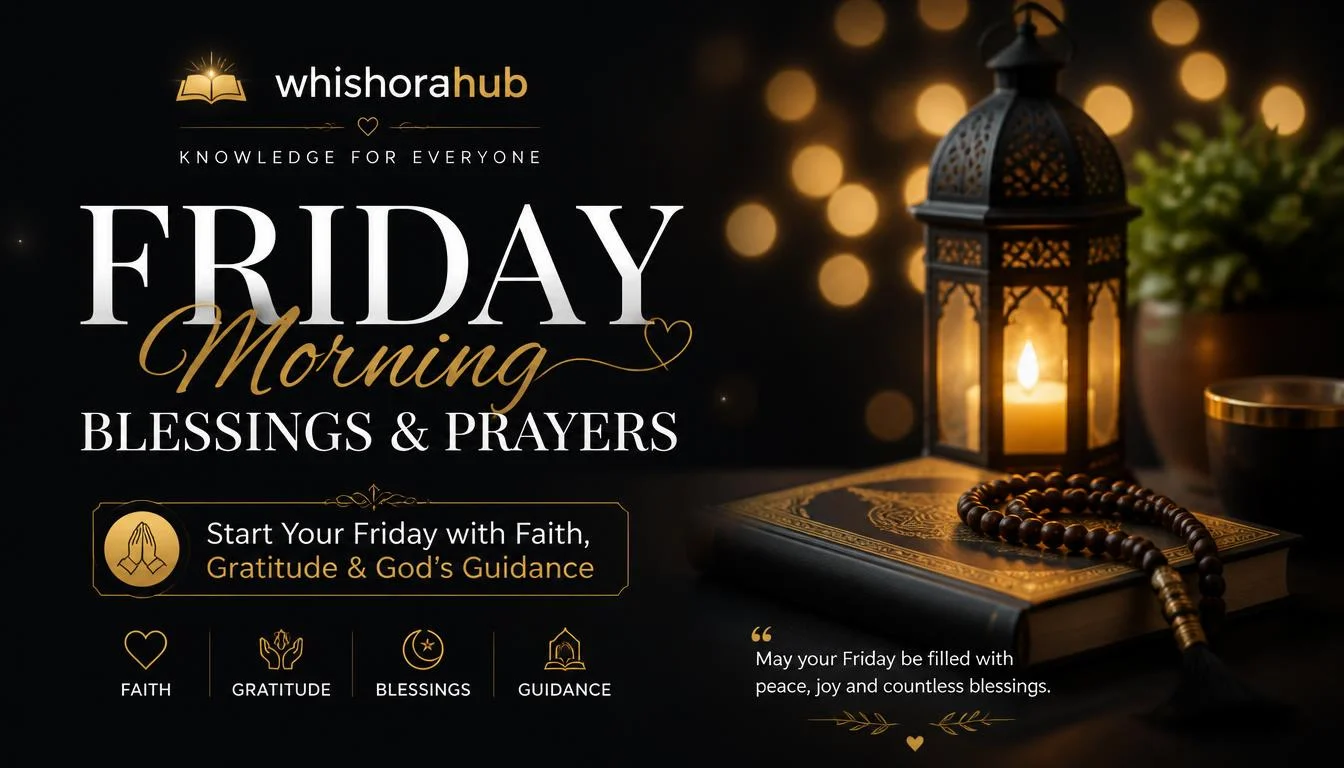 friday morning blessings and prayers