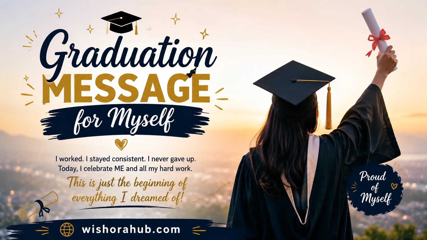 graduation message for myself