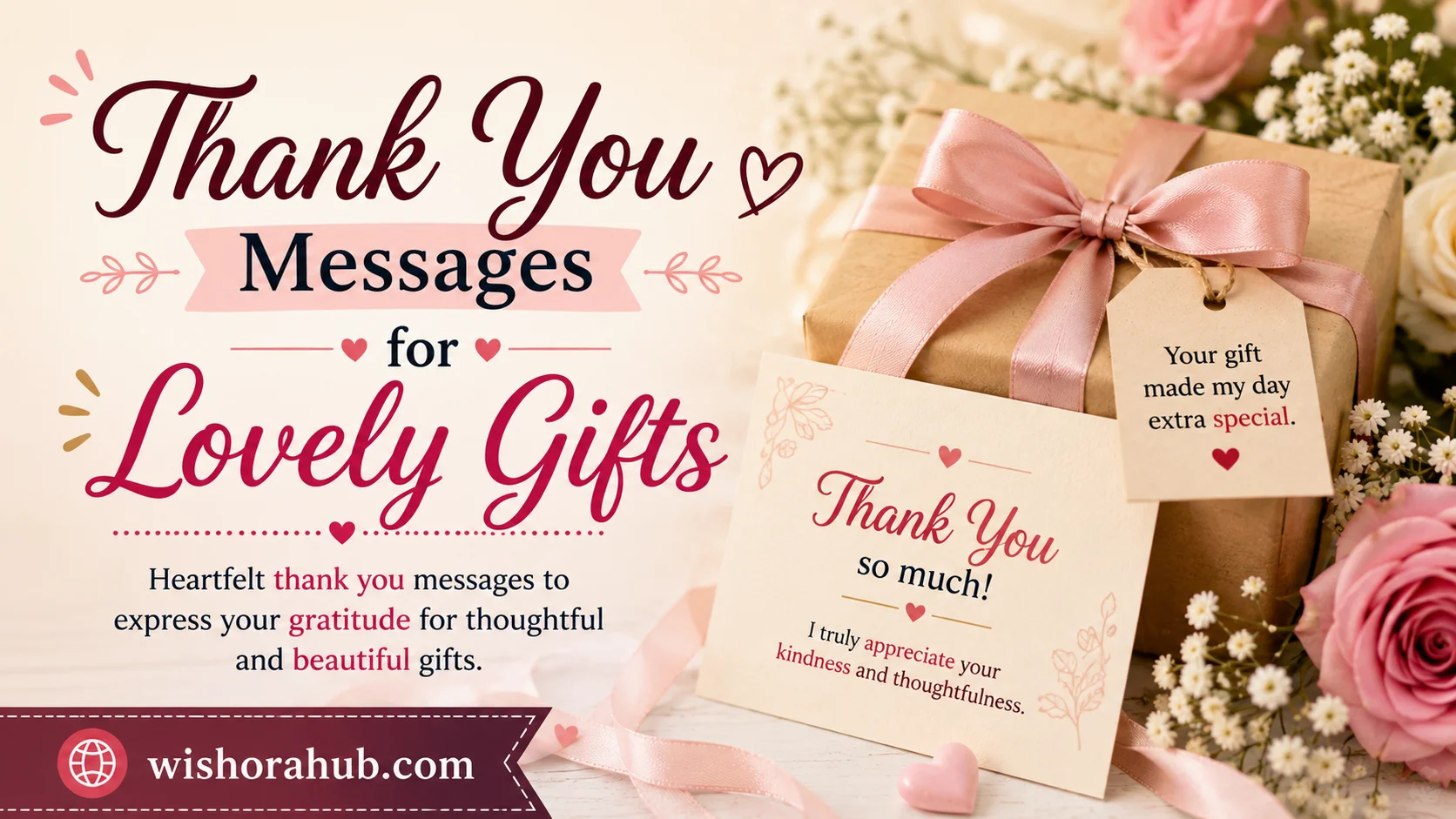 Thank You Messages for Lovely Gifts