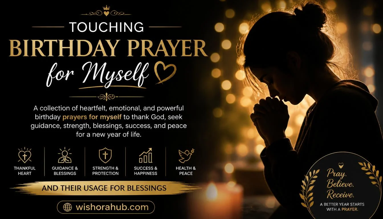 touching birthday prayer for myself