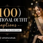 100 traditional outfit captions