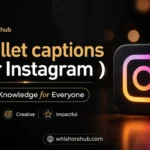 Bullet captions for Instagram