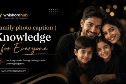 family photo caption