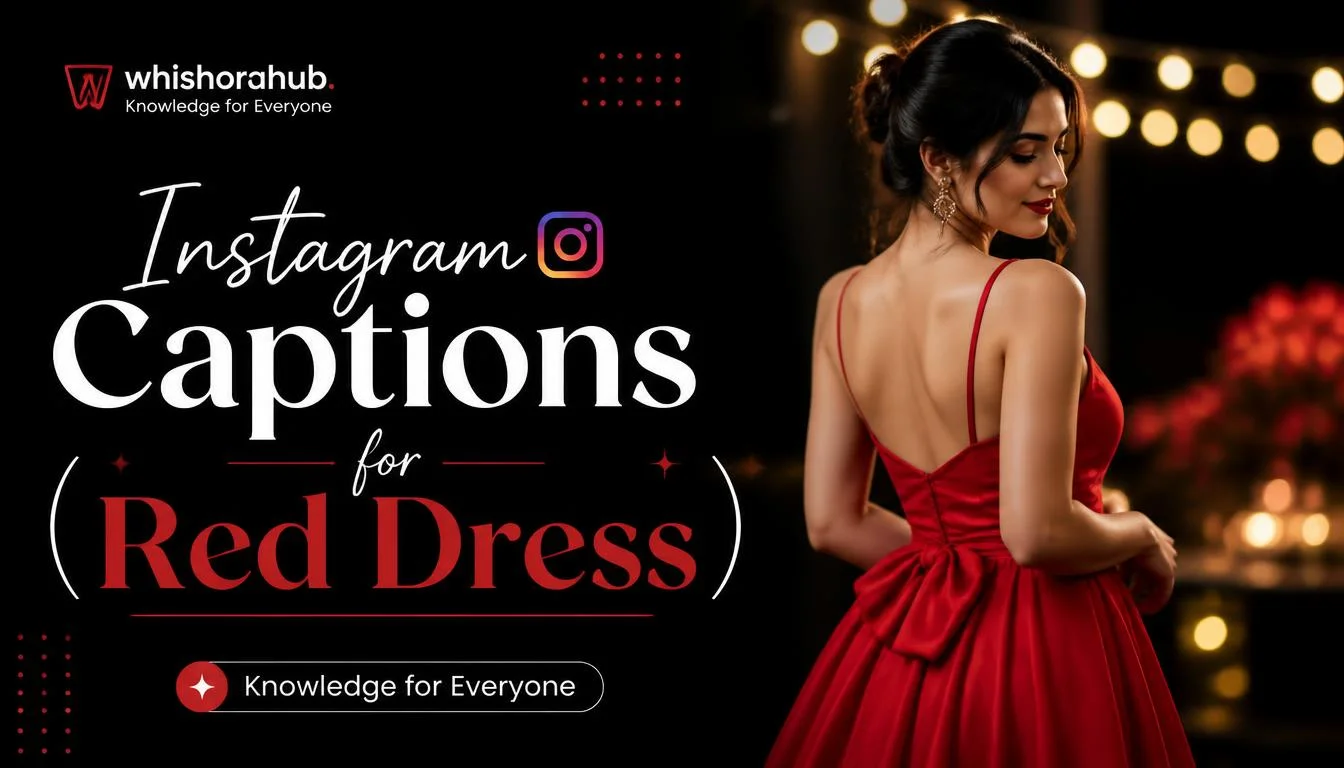 Instagram Captions for Red Dress